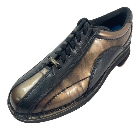 Men's Dexter Bowling Shoes Black/Copper Size 14 B775-1 - Picture 11 of 13